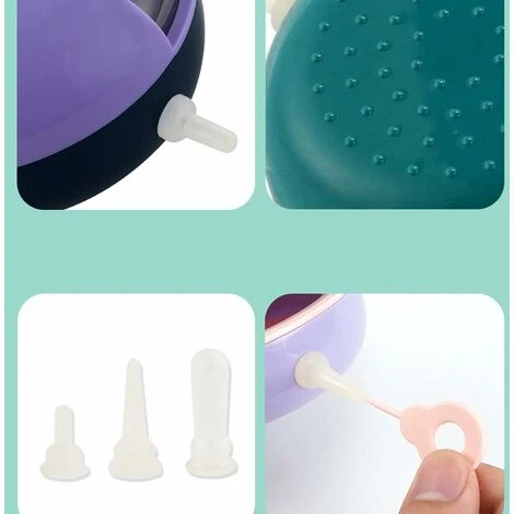 RHAFAYRE Nouveau-né Chiot Kitty Mangeoire à Lait Avec Mamelons Multi-Animaux Silicone Dispositif D'allaitement Distributeur De Lait Pour Chats Chiens Lapins, Vert 5 RHAFAYRE Nouveau-né Chiot Kitty Mangeoire à Lait Avec Mamelons Multi-Animaux Silicone Dispositif D'allaitement Distributeur De Lait Pour Chats Chiens Lapins, Vert – Image 3