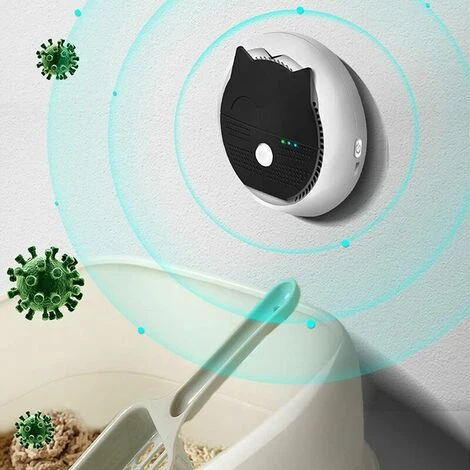 Smart Désodorisant Pour Litière Pour Chats,Batterie 3600mAh Intégrée Alimenté Par USB Désodorisant Pour Toutes Sortes De Boîte De Litière De Chat, 5 Smart Désodorisant Pour Litière Pour Chats,Batterie 3600mAh Intégrée Alimenté Par USB Désodorisant Pour Toutes Sortes De Boîte De Litière De Chat, – Image 3