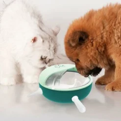 RHAFAYRE Pet Nipple Feeder 180ml Housse De Protection Dispositif D'allaitement En Silicone (Violet) -Pas Cher Toutou Mia Magasin 85507441 3