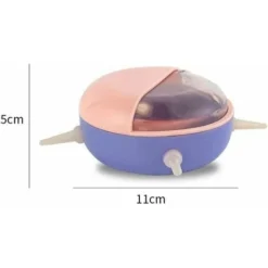 RHAFAYRE Pet Nipple Feeder 180ml Housse De Protection Dispositif D'allaitement En Silicone (Violet) -Pas Cher Toutou Mia Magasin 85507441 5