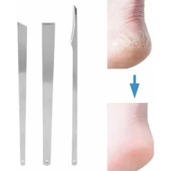 Ensemble De Couteaux De Pédicure, Paquet De 3 Couteaux à Ongles Incarnés En Acier Inoxydable Pédicure Coupe-ongles Professionnel -Pas Cher Toutou Mia Magasin 86048785 4