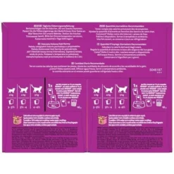 WHISKAS 96 Sachets Fraîcheur En Sauce 4 Variétés Classiques Pour Chat 85g (4x24) 9 WHISKAS 96 Sachets Fraîcheur En Sauce 4 Variétés Classiques Pour Chat 85g (4x24) -Pas Cher Toutou Mia Magasin 86613891 3