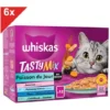 WHISKAS Tasty Mix 72 Sachets Fraîcheur En Sauce 4 Variétés Pour Chat 85g (6x12) -Pas Cher Toutou Mia Magasin 86660671 1