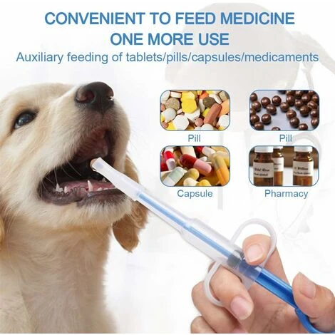 Lot De 2 Seringues Dalimentation En Plastique Pour Chiens Et Chats Avec Embout Souple En Silicone De Sécurité Réutilisable 6 Lot De 2 Seringues Dalimentation En Plastique Pour Chiens Et Chats Avec Embout Souple En Silicone De Sécurité Réutilisable – Image 4