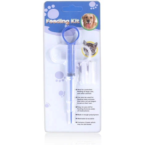 Lot De 2 Seringues Dalimentation En Plastique Pour Chiens Et Chats Avec Embout Souple En Silicone De Sécurité Réutilisable 7 Lot De 2 Seringues Dalimentation En Plastique Pour Chiens Et Chats Avec Embout Souple En Silicone De Sécurité Réutilisable – Image 5