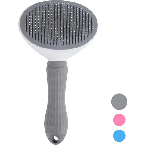 DHKLFA Brosse Pour Chat/Chien, Brosse Autonettoyante Chiens Et Chats, Brosse De Toilettage Pour Animaux 3 DHKLFA Brosse Pour Chat/Chien, Brosse Autonettoyante Chiens Et Chats, Brosse De Toilettage Pour Animaux