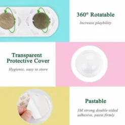 Jouets à L'herbe à Chat, Balles D'herbe à Chat Comestibles, Herbe à Chat Sûre Et Saine, Famille De Chats Chassant Les Jouets, Nettoyant Les Dents, Protégeant L'estomac -Pas Cher Toutou Mia Magasin 87863654 3