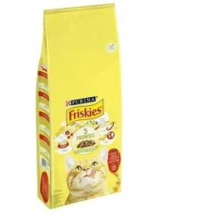 Purina Pienso Para Gatos FRISKIES Buey, Pollo Y Verduras 20 Kg