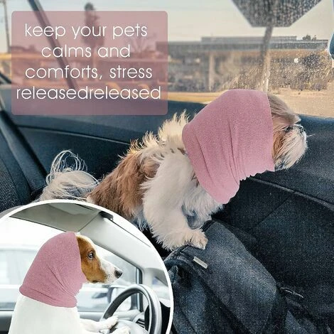 Cache-oreilles Pour Chien - Cache-cou Et Oreilles - Pour Soulager L'anxiété Et Le Toilettage - Pour Chiens Et Chats - Imperméable - Aide à Calmer Le Bruit - Taille S - Rose 6 Cache-oreilles Pour Chien - Cache-cou Et Oreilles - Pour Soulager L'anxiété Et Le Toilettage - Pour Chiens Et Chats - Imperméable - Aide à Calmer Le Bruit - Taille S - Rose – Image 4