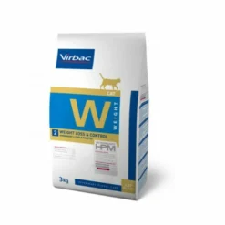 Croquettes Virbac HPM Weight Loss & Control W2 Pour Chat Sac 3 Kg
