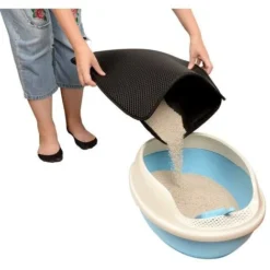 3030CM Tapis De Litière Pour Chat Tapis Pour Bac à Litière étanche Double épaisseur -Pas Cher Toutou Mia Magasin 90765382 3