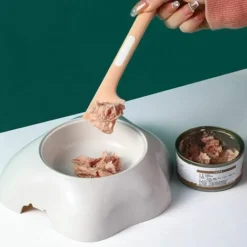 Fonepro 2 Pièces Cuillères En Plastique ABS Pour Chat, Nourriture Humide Pour Chien, Cuillère à Long Manche, Cuillère En Conserve, 163.11.2 Cm, Rose -Pas Cher Toutou Mia Magasin 91848365 4