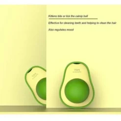 Boule D'Herbe À Chat, Balle Herbe À Chat Murale, Jouets Catnip Comestibles Pour Chats, Jouets À L'Herbe À Chat Rotatives - -Pas Cher Toutou Mia Magasin 91971819 4