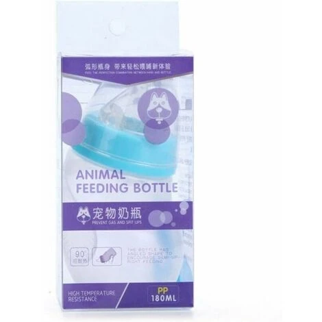 FlkwoH Bouteille Chaton Chiot Biberon Pour Animaux Outils De Soins Infirmiers Avec Brosse De Nettoyage Pour Chiens Chats Couleur Aléatoire-Macaron 5 FlkwoH Bouteille Chaton Chiot Biberon Pour Animaux Outils De Soins Infirmiers Avec Brosse De Nettoyage Pour Chiens Chats Couleur Aléatoire-Macaron – Image 3