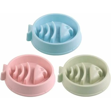 FlkwoH Fei Yu Gamelle D'alimentation Lente Pour Chiens, Gamelle Anti-glouton Pour Chien Chat De Petite Et De Moyenne Taille - Forme En Arête De Poisson - Antidérapante 5 FlkwoH Fei Yu Gamelle D'alimentation Lente Pour Chiens, Gamelle Anti-glouton Pour Chien Chat De Petite Et De Moyenne Taille - Forme En Arête De Poisson - Antidérapante – Image 3