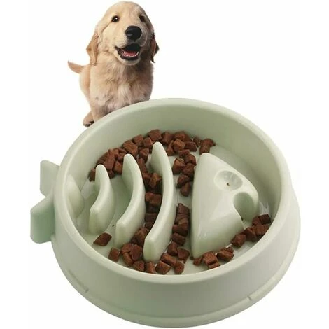 FlkwoH Fei Yu Gamelle D'alimentation Lente Pour Chiens, Gamelle Anti-glouton Pour Chien Chat De Petite Et De Moyenne Taille - Forme En Arête De Poisson - Antidérapante 6 FlkwoH Fei Yu Gamelle D'alimentation Lente Pour Chiens, Gamelle Anti-glouton Pour Chien Chat De Petite Et De Moyenne Taille - Forme En Arête De Poisson - Antidérapante – Image 4