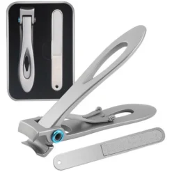 Blue Dream Coupe-ongles Ouverture Large De La Mâchoire Sans éclaboussures Pour Ongles épais, Coupe Ongles Acier Inoxydable Pour Hommes Et Femmes