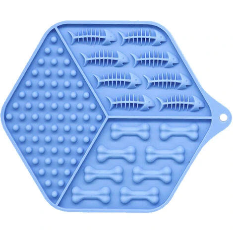 Coussinets À Lécher Caflower Pour Chiens, Coussinets À Lécher Pour Chat Avec Ventouses Solides, Coussinets En Silicone De Qualité Alimentaire Avec Spatule 2 Coussinets À Lécher Caflower Pour Chiens, Coussinets À Lécher Pour Chat Avec Ventouses Solides, Coussinets En Silicone De Qualité Alimentaire Avec Spatule