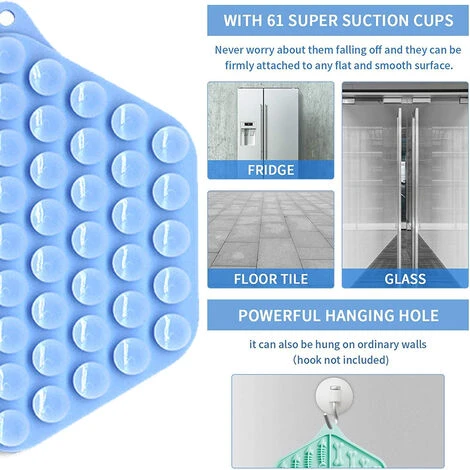 Coussinets À Lécher Caflower Pour Chiens, Coussinets À Lécher Pour Chat Avec Ventouses Solides, Coussinets En Silicone De Qualité Alimentaire Avec Spatule 5 Coussinets À Lécher Caflower Pour Chiens, Coussinets À Lécher Pour Chat Avec Ventouses Solides, Coussinets En Silicone De Qualité Alimentaire Avec Spatule – Image 4