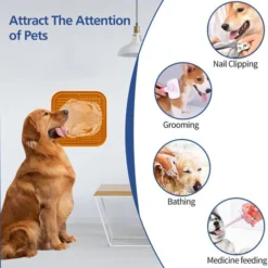 Lot De 2 Coussinets À Lécher Pour Chien Et Chat, Coussinets À Lécher De Qualité Supérieure Avec Ventouses Pour Soulager L'Anxiété Chez Les Chiens. -Pas Cher Toutou Mia Magasin 93346942 5