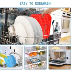 Coussin À Lécher Pour Chien Avec Ventouse - Coussin À Lécher En Pomme De Pin Pour Chien Et Chat Coussin À Lécher Au Beurre D'Arachide Pour Silicone Antidérapant -Pas Cher Toutou Mia Magasin 93347043 4