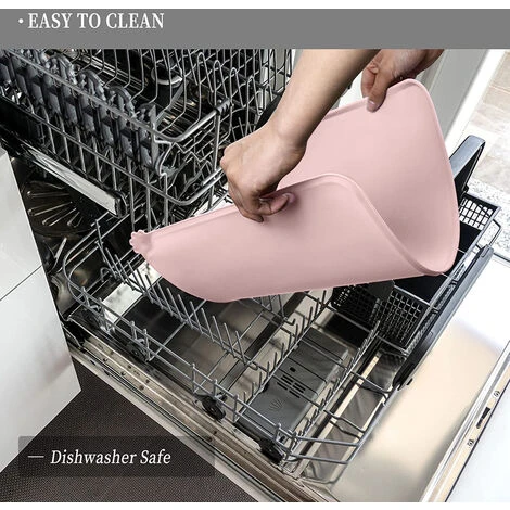 Tapis De Bol En Silicone Pour Chien Et Chat, Tapis De Nourriture Antiadhésif, Tapis D'Eau, Imperméable, Multicolore 7 Tapis De Bol En Silicone Pour Chien Et Chat, Tapis De Nourriture Antiadhésif, Tapis D'Eau, Imperméable, Multicolore – Image 5