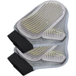 2 Pcs Gant De Toilettage Pour Animaux De Compagnie, Gant De Toilettage Massage Gants Pour Chien Gant Brosse Chat Pour Tous Les Chiens Et Chats à Fourrure Longue Et Courte