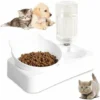 Gamelles Avec Distributeur D'eau Automatique Automatique Bol De Nourriture Distributeur De Croquettes Et Eau Ensemble De Bol D'eau Et De Nourriture Distributeur De Nourriture Eau Pour Animaux 1 Pièce -Pas Cher Toutou Mia Magasin 93563483 1