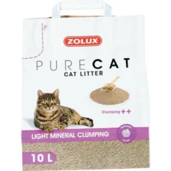Litière Minérale Agglomérante Légère 10 Litres Soit 7,18 Kg Pour Chat - Zolux -Pas Cher Toutou Mia Magasin 94200159 3