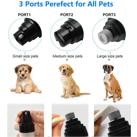 Coupe-ongles Pour Animaux De Compagnie, Coupe-ongles électrique à 2 Vitesses, Polisseur D'ongles Pour Chiens Et Chats, Coupe-ongles Automatique 5 Coupe-ongles Pour Animaux De Compagnie, Coupe-ongles électrique à 2 Vitesses, Polisseur D'ongles Pour Chiens Et Chats, Coupe-ongles Automatique – Image 3