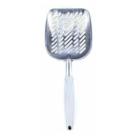 Pelle à Litière Pour Chat, Pelle à Litière En Métal Solide Pour Animaux De Compagnie Pelle à Tamiser Durable Pour Animaux De Compagnie (gris) 4 Pelle à Litière Pour Chat, Pelle à Litière En Métal Solide Pour Animaux De Compagnie Pelle à Tamiser Durable Pour Animaux De Compagnie (gris) – Image 2