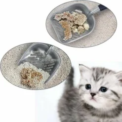 Pelle à Litière Pour Chat, Pelle à Litière En Métal Solide Pour Animaux De Compagnie Pelle à Tamiser Durable Pour Animaux De Compagnie (gris) 9 Pelle à Litière Pour Chat, Pelle à Litière En Métal Solide Pour Animaux De Compagnie Pelle à Tamiser Durable Pour Animaux De Compagnie (gris) -Pas Cher Toutou Mia Magasin 95596096 3