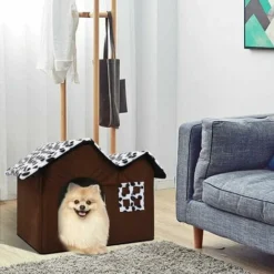 Panier Niche Pour Chien Chat: Maison Cabane Interieur Avec Coussin Chats - Lit Tissu Tipi Pour Petit Chiens & Lapin Intérieur - Doux Confortable Petite Abri Paniers Grotte Fermé Avec Coussins Repéré 11 Panier Niche Pour Chien Chat: Maison Cabane Interieur Avec Coussin Chats - Lit Tissu Tipi Pour Petit Chiens & Lapin Intérieur - Doux Confortable Petite Abri Paniers Grotte Fermé Avec Coussins Repéré -Pas Cher Toutou Mia Magasin 96326910 5