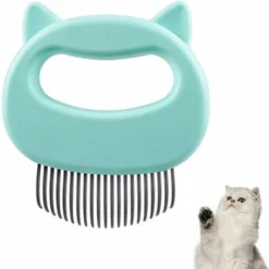 Brosse, Carde Et Peigne Pour Chat　Peigne De Massage Pour Animal Domestique - Peigne Relaxant - Peigne De Toilettage Pour Animal Domestique - Brosse De Nettoyage