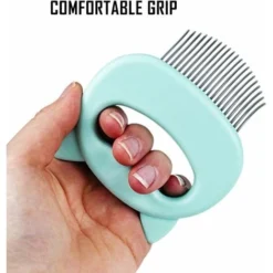 Brosse, Carde Et Peigne Pour Chat　Peigne De Massage Pour Animal Domestique - Peigne Relaxant - Peigne De Toilettage Pour Animal Domestique - Brosse De Nettoyage -Pas Cher Toutou Mia Magasin 96340812 4