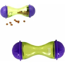 Distributeur Alimentaire Tumbler Plus Intelligent Interactif QI Balle Pour Chat Os En Forme De Chat De Chien Bite Distributeur Jouet Nourriture Pour Chat -Pas Cher Toutou Mia Magasin 97443076 4