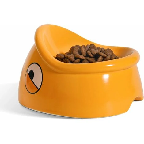 Bol D'alimentation Et D'eau En Céramique, Élevé Incliné Bol De Chat, Antidérapant Bol D'alimentation Et D'eau 3 Bol D'alimentation Et D'eau En Céramique, Élevé Incliné Bol De Chat, Antidérapant Bol D'alimentation Et D'eau