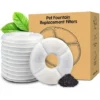 Lot De 12 Filtres De Rechange Pour Fontaine Pour Chat Filtres Pour Fontaines à Eau Pour Animaux De Compagnie Filtres à Charbon Actif -Pas Cher Toutou Mia Magasin 97515723 1