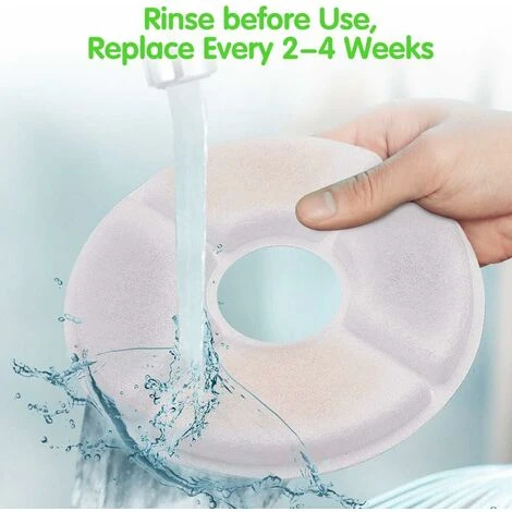 Lot De 12 Filtres De Rechange Pour Fontaine Pour Chat Filtres Pour Fontaines à Eau Pour Animaux De Compagnie Filtres à Charbon Actif 7 Lot De 12 Filtres De Rechange Pour Fontaine Pour Chat Filtres Pour Fontaines à Eau Pour Animaux De Compagnie Filtres à Charbon Actif – Image 5