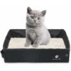 Litière Portable Pour Chats, Litière Pliable, Légère, Souple Et étanche, Idéale Pour Voyager -Pas Cher Toutou Mia Magasin 97518602 1