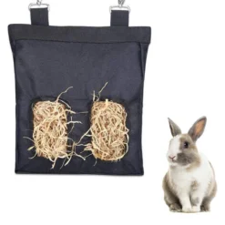 Sac De Mangeoire À Foin Pour Lapin Cochon D'Inde, Mangeoire À Foin Pour Cochon D'Inde, Sac En Tissu Pour Mangeoire Pour Lapin Sac De Rangement Pour Mangeoire