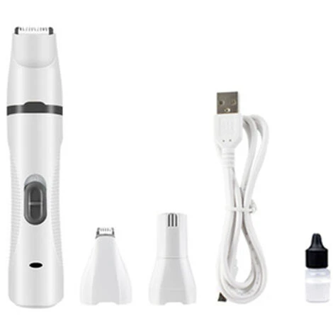 Kit Coupe-Ongles Électrique Multifonction 3 En 1 Pour Chien, Coupe-Ongles Portable Rechargeable À Faible Bruit Pour Animaux De Compagnie, Pattes Indolores, Toilettage, Lissage Pour Petits, Moyens, Gra 4 Kit Coupe-Ongles Électrique Multifonction 3 En 1 Pour Chien, Coupe-Ongles Portable Rechargeable À Faible Bruit Pour Animaux De Compagnie, Pattes Indolores, Toilettage, Lissage Pour Petits, Moyens, Gra – Image 2
