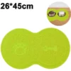 Napperon Imperméable En Silicone, Tapis D'Alimentation Pour Animaux De Compagnie, Tapis De Bol En Silicone Pour Chien Et Chat À Lèvres Surélevées -Pas Cher Toutou Mia Magasin 97539017 1