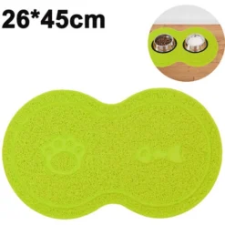 Napperon Imperméable En Silicone, Tapis D'Alimentation Pour Animaux De Compagnie, Tapis De Bol En Silicone Pour Chien Et Chat À Lèvres Surélevées