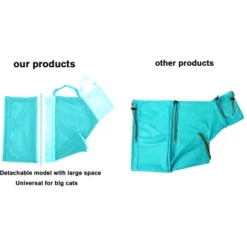 Sac De Bain Pour Chat, Sac De Douche De Nettoyage Pour Chiot Et Chien - Réglable Anti-Morsure Et Anti-Rayures En Polyester Doux Sac De Toilettage Pour Chat Pour Le Bain, La Coupe Des Ongles, L'Injecti 10 Sac De Bain Pour Chat, Sac De Douche De Nettoyage Pour Chiot Et Chien - Réglable Anti-Morsure Et Anti-Rayures En Polyester Doux Sac De Toilettage Pour Chat Pour Le Bain, La Coupe Des Ongles, L'Injecti -Pas Cher Toutou Mia Magasin 97541059 4