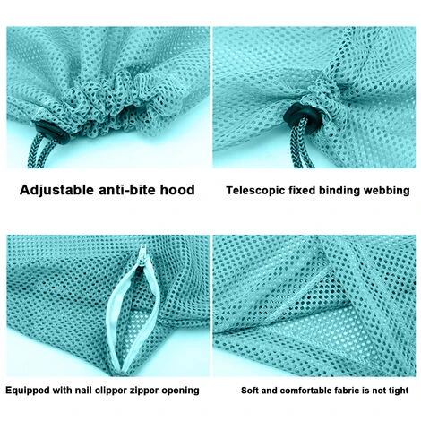 Sac De Bain Pour Chat, Sac De Douche De Nettoyage Pour Chiot Et Chien - Réglable Anti-Morsure Et Anti-Rayures En Polyester Doux Sac De Toilettage Pour Chat Pour Le Bain, La Coupe Des Ongles, L'Injecti 7 Sac De Bain Pour Chat, Sac De Douche De Nettoyage Pour Chiot Et Chien - Réglable Anti-Morsure Et Anti-Rayures En Polyester Doux Sac De Toilettage Pour Chat Pour Le Bain, La Coupe Des Ongles, L'Injecti – Image 5