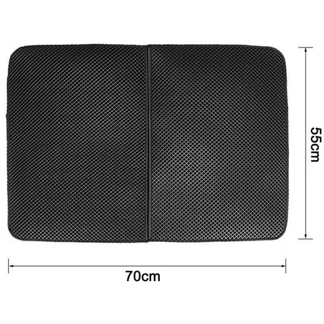 Taille Du Tapis De Bac À Litière Conception À Double Couche Tapis De Litière Pour Chat En Nid D'Abeille Imperméable Matériau Eva Antidérapant Lavable Facile À Nettoyer Sous-Couche Durable Pour Bac À L 7 Taille Du Tapis De Bac À Litière Conception À Double Couche Tapis De Litière Pour Chat En Nid D'Abeille Imperméable Matériau Eva Antidérapant Lavable Facile À Nettoyer Sous-Couche Durable Pour Bac À L – Image 5