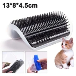 Chat Auto-Toiletteur Auto-Toilettage Brosse Baguette Coin Massage Peigne Jouet Pour Chat