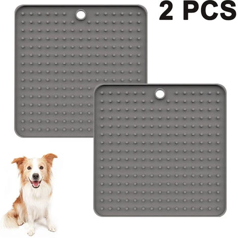 Tapis À Lécher Pour Chien, Lot De 2 Coussins À Lécher, Mangeoires Lentes Pour Animaux De Compagnie, Tapis Apaisant Pour Soulager L'Anxiété, Tapis De Friandises Pour Chiot En Silicone De Qualité Alimen 3 Tapis À Lécher Pour Chien, Lot De 2 Coussins À Lécher, Mangeoires Lentes Pour Animaux De Compagnie, Tapis Apaisant Pour Soulager L'Anxiété, Tapis De Friandises Pour Chiot En Silicone De Qualité Alimen