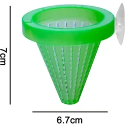 4 Pièces Aquarium Vivant Rouge Ver Cône Mangeoire En Plastique Congelé Saumure Crevettes Poisson Alimentation Tasse Pour Aquarium Avec Ventouses -Pas Cher Toutou Mia Magasin 97549574 5